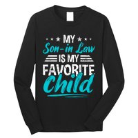 My Son In Law Is My Favorite Child Funny Family Vintage Long Sleeve Shirt