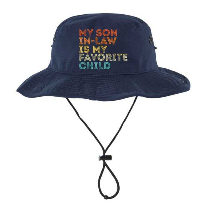 My Son In Law Is My Favorite Child Funny Retro Vintage Legacy Cool Fit Booney Bucket Hat