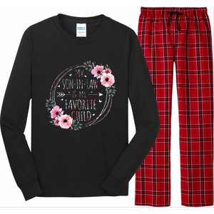 My Son In Law Is My Favorite Child Motherinlaw Long Sleeve Pajama Set