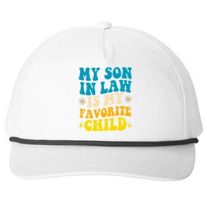 My Son In Law Is My Favorite Child Snapback Five-Panel Rope Hat