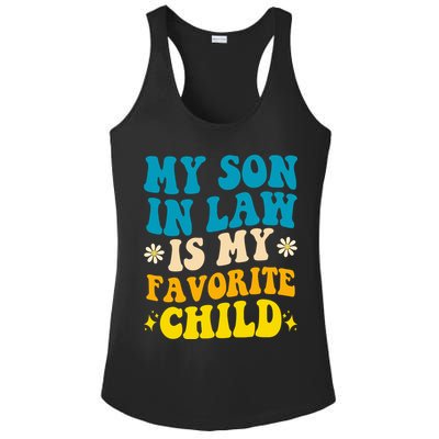 My Son In Law Is My Favorite Child Ladies PosiCharge Competitor Racerback Tank