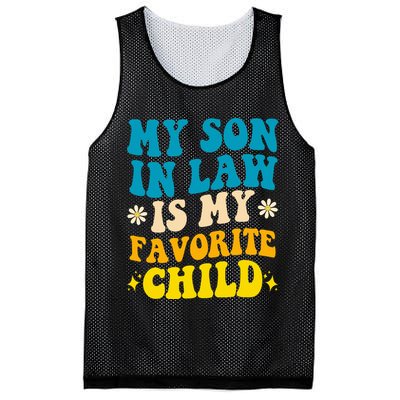 My Son In Law Is My Favorite Child Mesh Reversible Basketball Jersey Tank