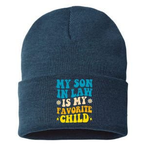 My Son In Law Is My Favorite Child Sustainable Knit Beanie