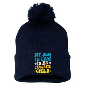 My Son In Law Is My Favorite Child Pom Pom 12in Knit Beanie