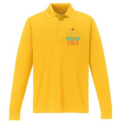 My Son In Law Is My Favorite Child Funny Family Matching Performance Long Sleeve Polo