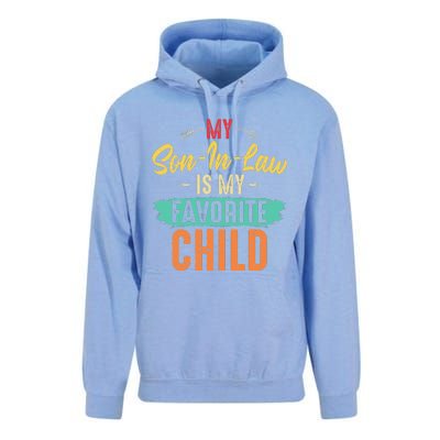 My Son In Law Is My Favorite Child Funny Family Matching Unisex Surf Hoodie