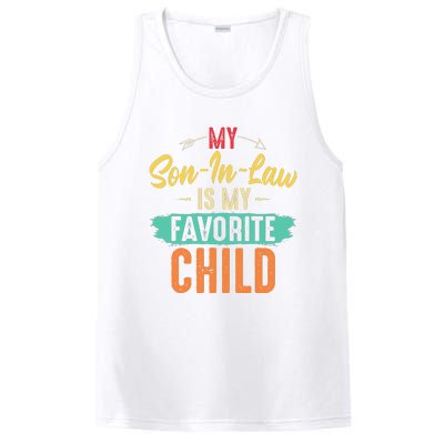 My Son In Law Is My Favorite Child Funny Family Matching PosiCharge Competitor Tank