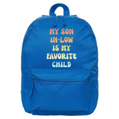 My Son In Law Is My Favorite Child 16 in Basic Backpack