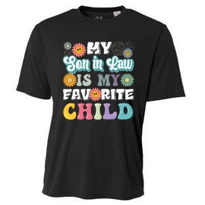 My Soninlaw Is My Favorite Child Funny MotherS Day Mom Cooling Performance Crew T-Shirt