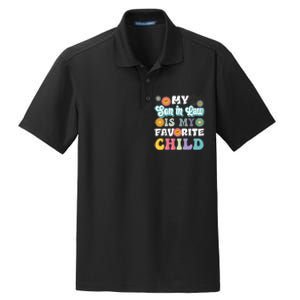 My Soninlaw Is My Favorite Child Funny MotherS Day Mom Dry Zone Grid Polo