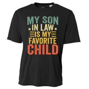 My Soninlaw Is My Favorite Child Gifts From Motherinlaw Cooling Performance Crew T-Shirt