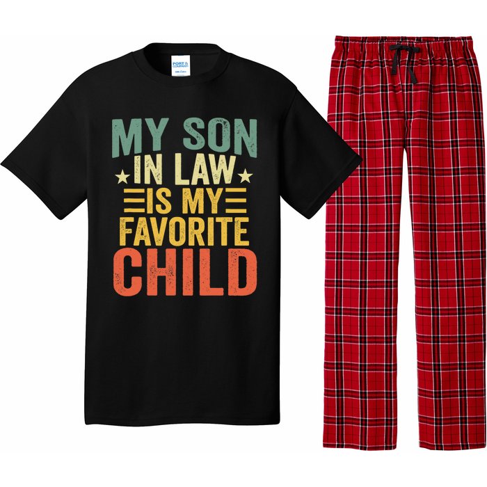 My Soninlaw Is My Favorite Child Gifts From Motherinlaw Pajama Set