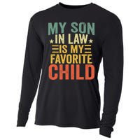 My Soninlaw Is My Favorite Child Gifts From Motherinlaw Cooling Performance Long Sleeve Crew