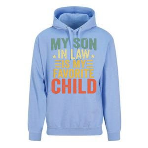 My Soninlaw Is My Favorite Child Gifts From Motherinlaw Unisex Surf Hoodie