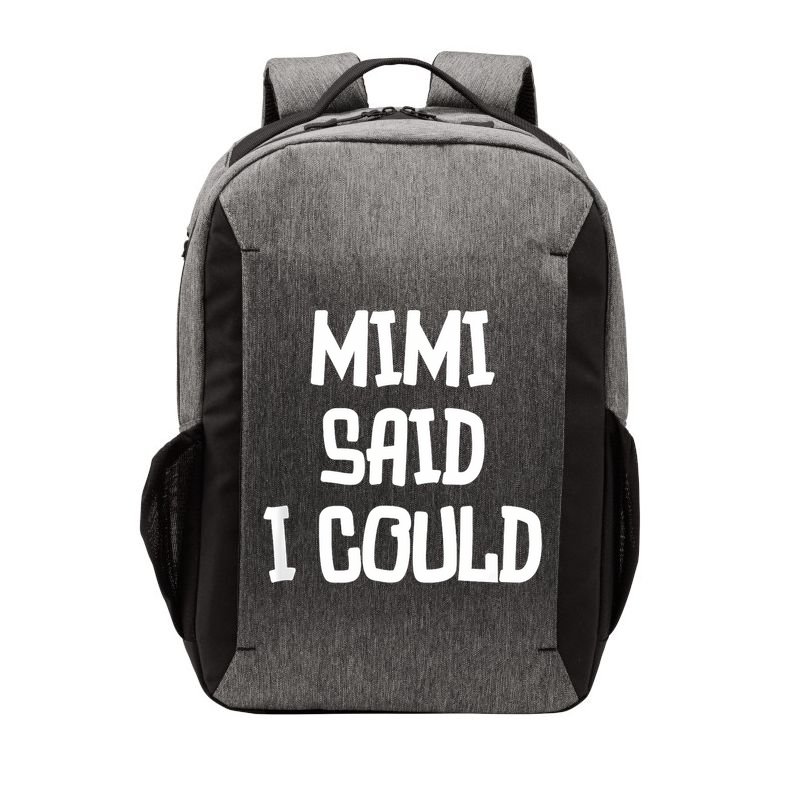 Mimi Said I Could Funny Grandmother Vector Backpack