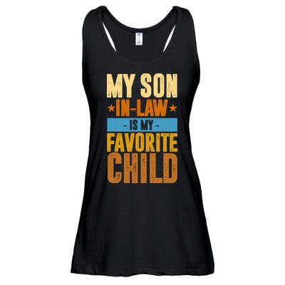My Son In Law Is My Favorite Child Funny Mothers Day Ladies Essential Flowy Tank