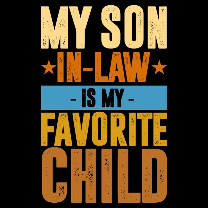 My Son In Law Is My Favorite Child Funny Mothers Day 16 in Basic Backpack
