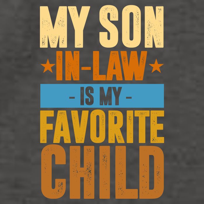 My Son In Law Is My Favorite Child Funny Mothers Day Vector Backpack