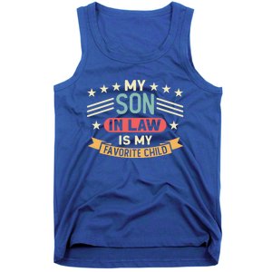 My Son In Law Is My Favorite Family Funny Gift Tank Top