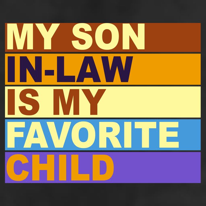 My Son In Law Is My Favorite Child Funny Family Matching Golf Towel