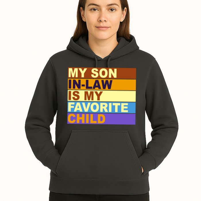 My Son In Law Is My Favorite Child Funny Family Matching Hoodie