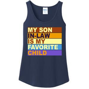 My Son In Law Is My Favorite Child Funny Family Matching Ladies Essential Tank