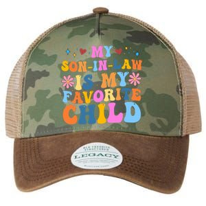 My Son In Law Is My Favorite Child Funny Cute Mom Legacy Tie Dye Trucker Hat