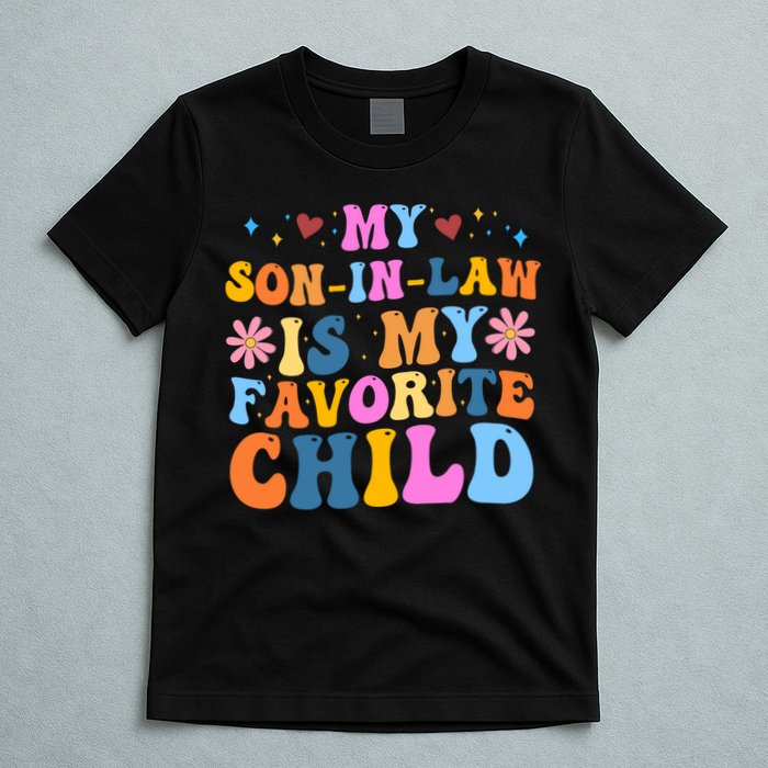 My Son In Law Is My Favorite Child Funny Cute Mom T-Shirt