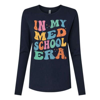 Medical School In My Med School Era Future Doctor Womens Cotton Relaxed Long Sleeve T-Shirt