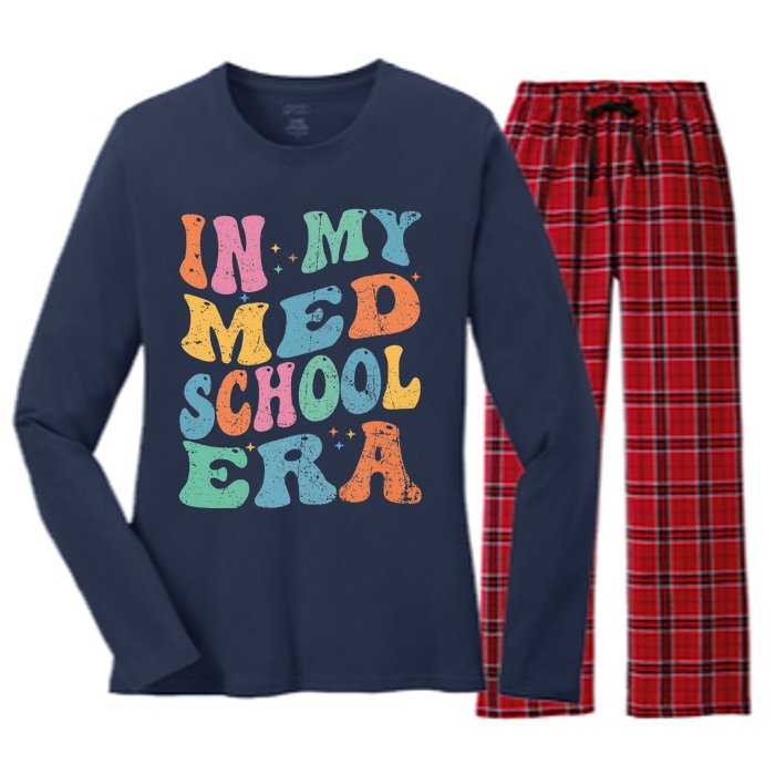 Medical School In My Med School Era Future Doctor Women's Long Sleeve Flannel Pajama Set 