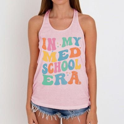 Medical School In My Med School Era Future Doctor Women's Knotted Racerback Tank