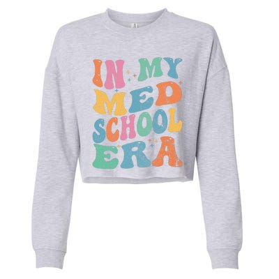 Medical School In My Med School Era Future Doctor Cropped Pullover Crew