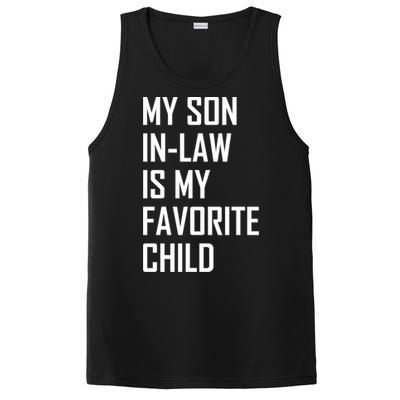 My Son In Law Is My Favorite Funny Family Gift PosiCharge Competitor Tank