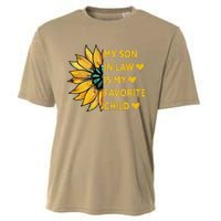 My Son In Law Is My Favorite Child Family Sunflower Design Love Cooling Performance Crew T-Shirt