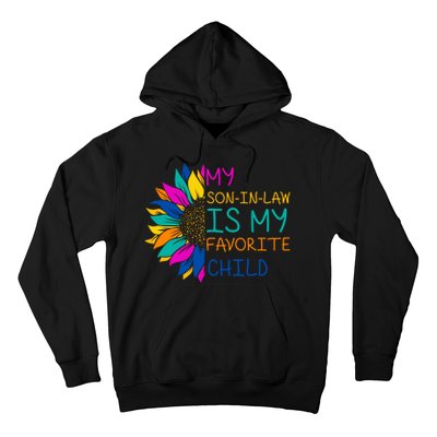 My Son In Law Is My Favorite Child Sunflower Cute Gift Hoodie