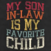 My Son In Law Is My Favorite Child Funny Family Humor Retro 15oz Campfire Ceramic Mug