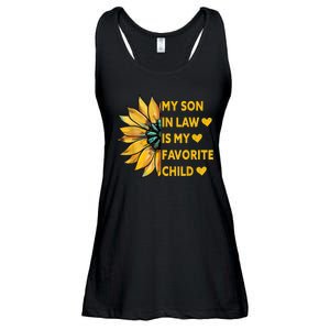 My Son In Law Is My Favorite Child Family Sunflower Design Ladies Essential Flowy Tank