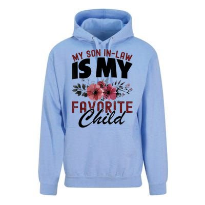 My SonInLaw Is My Favorite Child Funny Mom Unisex Surf Hoodie