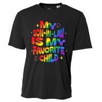 My Soninlaw Is My Favorite Child Family Humor Dad Mom Lgbt Cooling Performance Crew T-Shirt