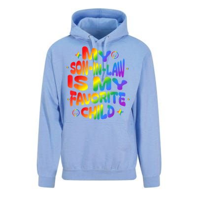 My Soninlaw Is My Favorite Child Family Humor Dad Mom Lgbt Unisex Surf Hoodie