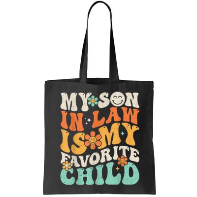 My Son In Law Is My Favorite Child Funny Family Humor Retro Gift Bag