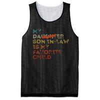 My Son In Law Is My Favorite Child Funny Replaced Daughter Gift Mesh Reversible Basketball Jersey Tank