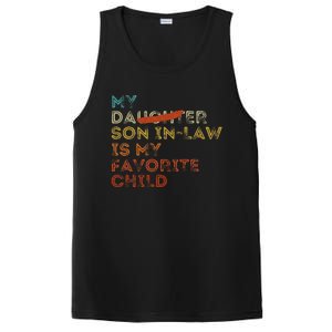 My Son In Law Is My Favorite Child Funny Replaced Daughter Gift PosiCharge Competitor Tank