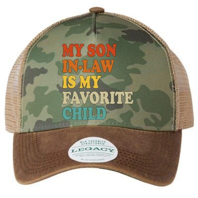 My Son In Law Is My Favorite Funny Family Legacy Tie Dye Trucker Hat