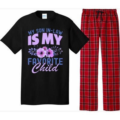 My Son-In-Law Is My Favorite Child Funny Pajama Set