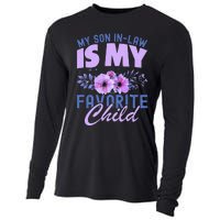 My Son-In-Law Is My Favorite Child Funny Cooling Performance Long Sleeve Crew