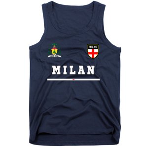 Milan Sportsoccer Jersey Flag Football Italy Tank Top