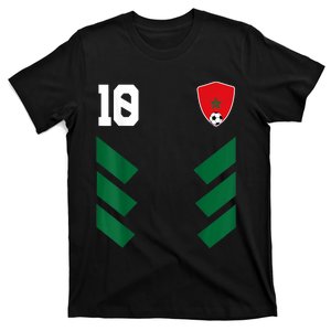 Morocco Soccer Jersey Moroccan Football Shirt Flag T-Shirt