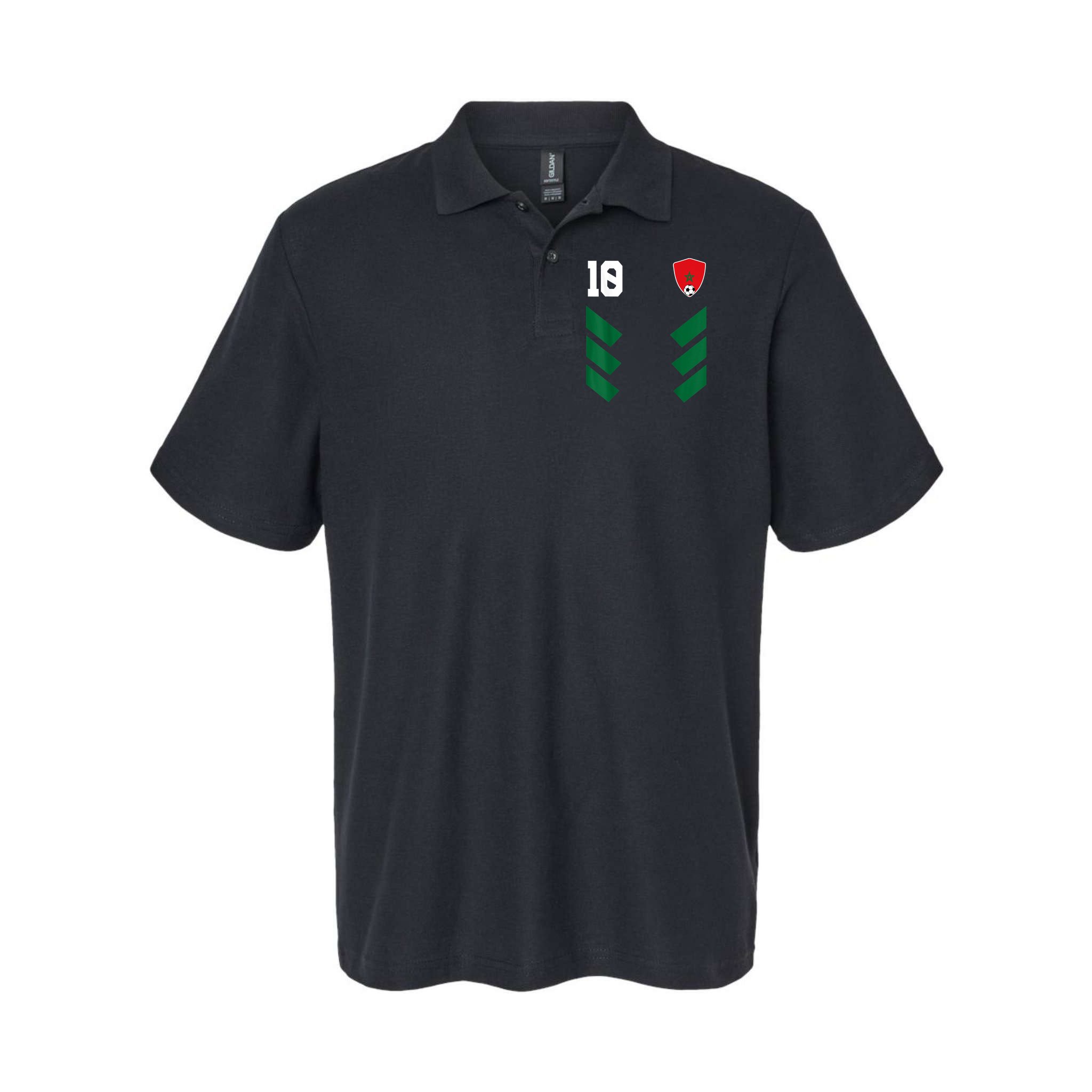 Morocco Soccer Jersey Moroccan Football Shirt Flag Polo