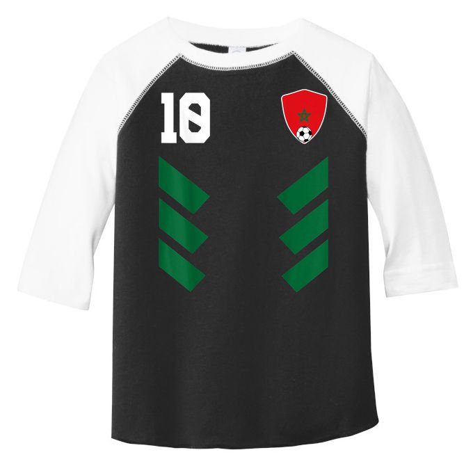 Morocco Soccer Jersey Moroccan Football Shirt Flag Toddler Fine Jersey T-Shirt